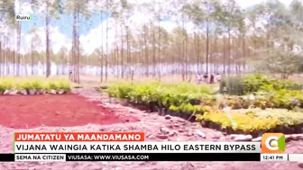 BREAKING: Goons people invade Kenyatta’s land in Ruiru