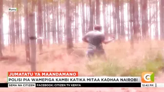 BREAKING: Goons people invade Kenyatta’s land in Ruiru