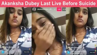 Akanksha Dubey Crying & Breakdown her Last Live on Instagram Hour Before Taking her Life