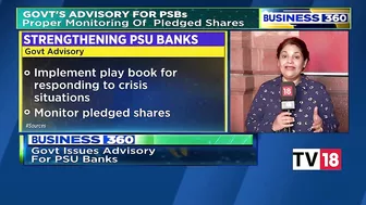 Government Issues Advisory For PSU Banks, Look At Biz Models Closely | Business 360 | CNBC-TV18