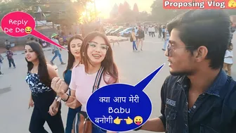 Funny Vlog On Random Girls ???? It's Chandan Pandey| First Vlog , Comedy Video 2023