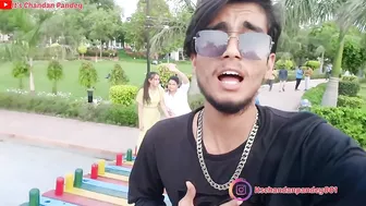 Funny Vlog On Random Girls ???? It's Chandan Pandey| First Vlog , Comedy Video 2023