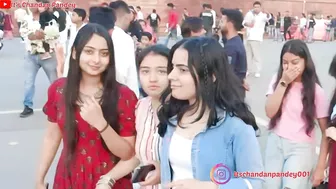 Funny Vlog On Random Girls ???? It's Chandan Pandey| First Vlog , Comedy Video 2023