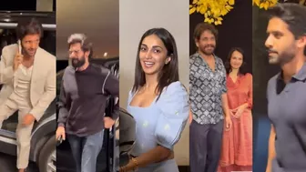 Celebrities Visuals @Chiranjeevi House | Global Star Ram Charan Birthday Party | Filmy Hook