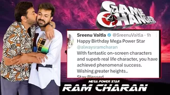 Ram Charan As Game Changer | Happy Birthday Charan || Tollywood Celebrities Tweets | Media Culture