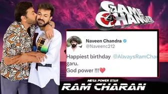 Ram Charan As Game Changer | Happy Birthday Charan || Tollywood Celebrities Tweets | Media Culture