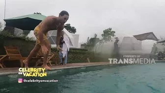 Segernya SYAMSIR ALAM Renang Di Kolam Indah Ini | CELEBRITY ON VACATION (26/3/23) P3