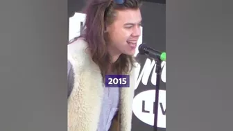 Evolution of Harry Styles through the years | #yahooaustralia #shorts