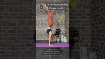 Easy Handstand Tutorial #HandstandTutorial #Namaste #shorts #stretching #gymnast #homeworkout #yoga