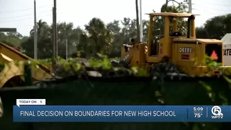 Palm Beach County School Board approves student boundary map for new high school