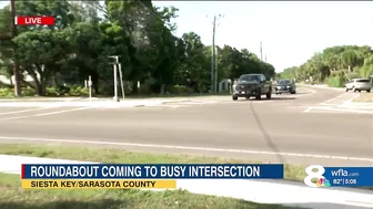 Roundabout planned for busy intersection near Siesta Key’s public beach