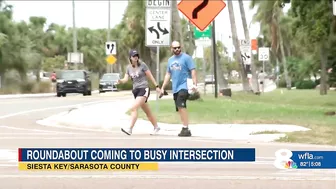 Roundabout planned for busy intersection near Siesta Key’s public beach