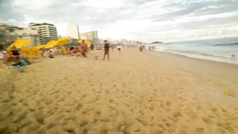 MUST SEE - Beach PARTY Rio de Janeiro Brazil 4K | 2023 LEBLON Beach