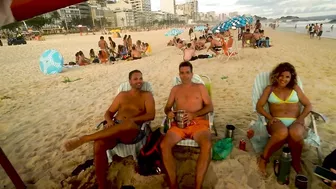 MUST SEE - Beach PARTY Rio de Janeiro Brazil 4K | 2023 LEBLON Beach