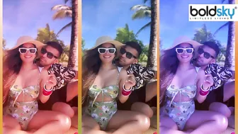 Krishna Mukherjee Chirag Batliwala Honeymoon पर Green Bikini Troll, Watch Video । Boldsky