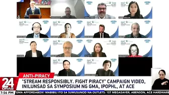 "Stream responsibly. Fight piracy" campaign video, inilunsad sa symposium ng GMA... | 24 Oras