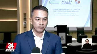 "Stream responsibly. Fight piracy" campaign video, inilunsad sa symposium ng GMA... | 24 Oras