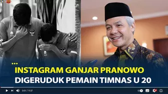 Instagram Ganjar Pranowo Digeruduk Pemain Timnas U 20 dan Netizen, Lampiaskan Kecewa