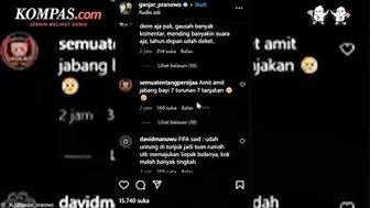 Punggawa Timnas dan Warganet Hujani Instagram Ganjar dengan Kekecewaan