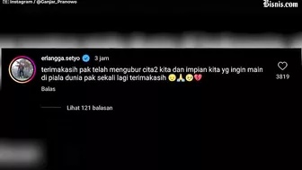 Instagram Ganjar Pranowo Diserang Komentar Pedas Warganet