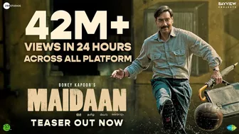 Maidaan Teaser | Ajay Devgn | Amit Sharma | Boney Kapoor | A.R. Rahman | Fresh Lime Films | June 23