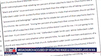 Celebrity-endorsed megachurch accused of violating Washington consumer and wage acts in lawsuit