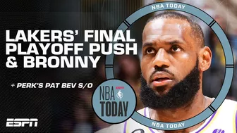 How many games can Lakers afford to lose? + Bronny in McDonald's All-American Game | NBA Today