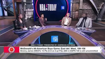 How many games can Lakers afford to lose? + Bronny in McDonald's All-American Game | NBA Today