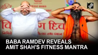 Uttarakhand: Yoga Gura Ramdev reveals Amit Shah’s Fitness Manta in Haridwar