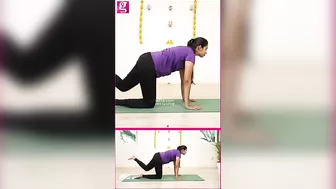 Cat Pose-ல இருந்தவாறு செய்யும் வியாகாராசணம்...!-Yoga & Naturopathy DR. Janani Subburaj