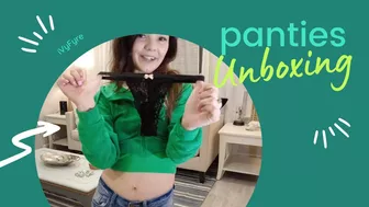 Unboxing Sxxxy Panties - for next TRY ON HAUL!! iVyFyre