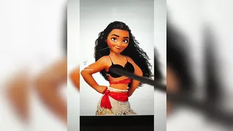 GLOWUP MOANA COMPILATION ✨ ART DISNEY MODERN