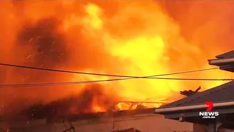 Henley Beach home engulfed by fire which police believe was deliberately lit | 7NEWS