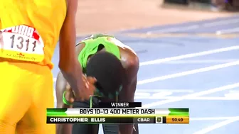 Christopher Ellis Wins 400m FINALS Class 3 Boys | Boys and Girls Championship 2023