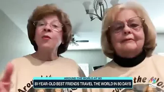 81-year-old best friends travel the world in 80 days