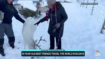 81-year-old best friends travel the world in 80 days