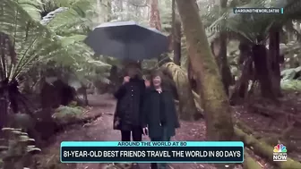 81-year-old best friends travel the world in 80 days