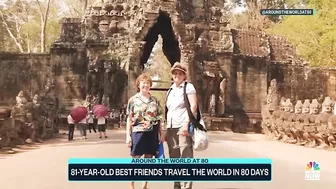 81-year-old best friends travel the world in 80 days