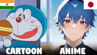 Doraemon Cartoon Look Like Anime Style | Doraemon In Other Countries Look Different