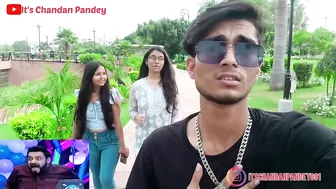 Vlog Video On Random Girls ???? | Funny Comedy Video 2023 | It's Chandan Pandey Prank Video