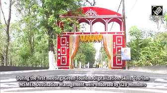 G20 delegates participate in Yoga session during ‘2nd G20 Tourism Working Group meeting’ in Siliguri