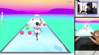 Twerk Race 3D: Running Game - Gameplay Walkthrough Part 10 - Basic Game Level 102-105 (iOS, Android)