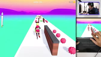 Twerk Race 3D: Running Game - Gameplay Walkthrough Part 10 - Basic Game Level 102-105 (iOS, Android)