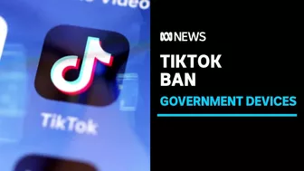 TikTok to be banned from government devices | ABC News