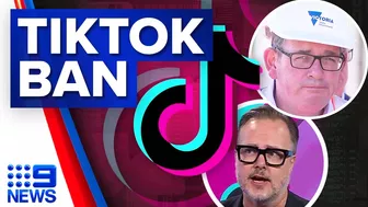 TikTok banned from government devices over spying fears | 9 News Australia