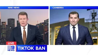 TikTok banned from government devices over spying fears | 9 News Australia