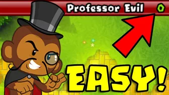 How to Beat The NEW Professor Evil Challenge in BTD Battles | Week 14