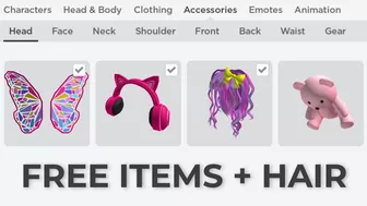 DON'T MISS OUT THESE NEW FREE ITEMS + HAIR ???????? *Compilation*