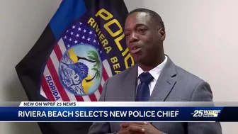 'I’m going to give 110%': Newly appointed Riviera Beach police chief talks about vision for city