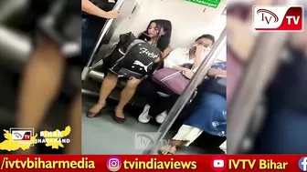 Delhi Metro में दिखी Bikini Girl, टकटकी लगाए देखते रहे लोग, जानिए,Uorfi Javed के नक्शे कदम पर चलने..